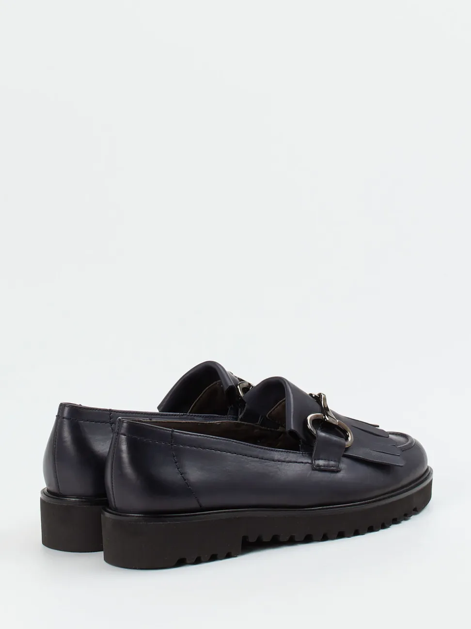 Paul Green – Loafer aus Kalbleder in Dunkelblau