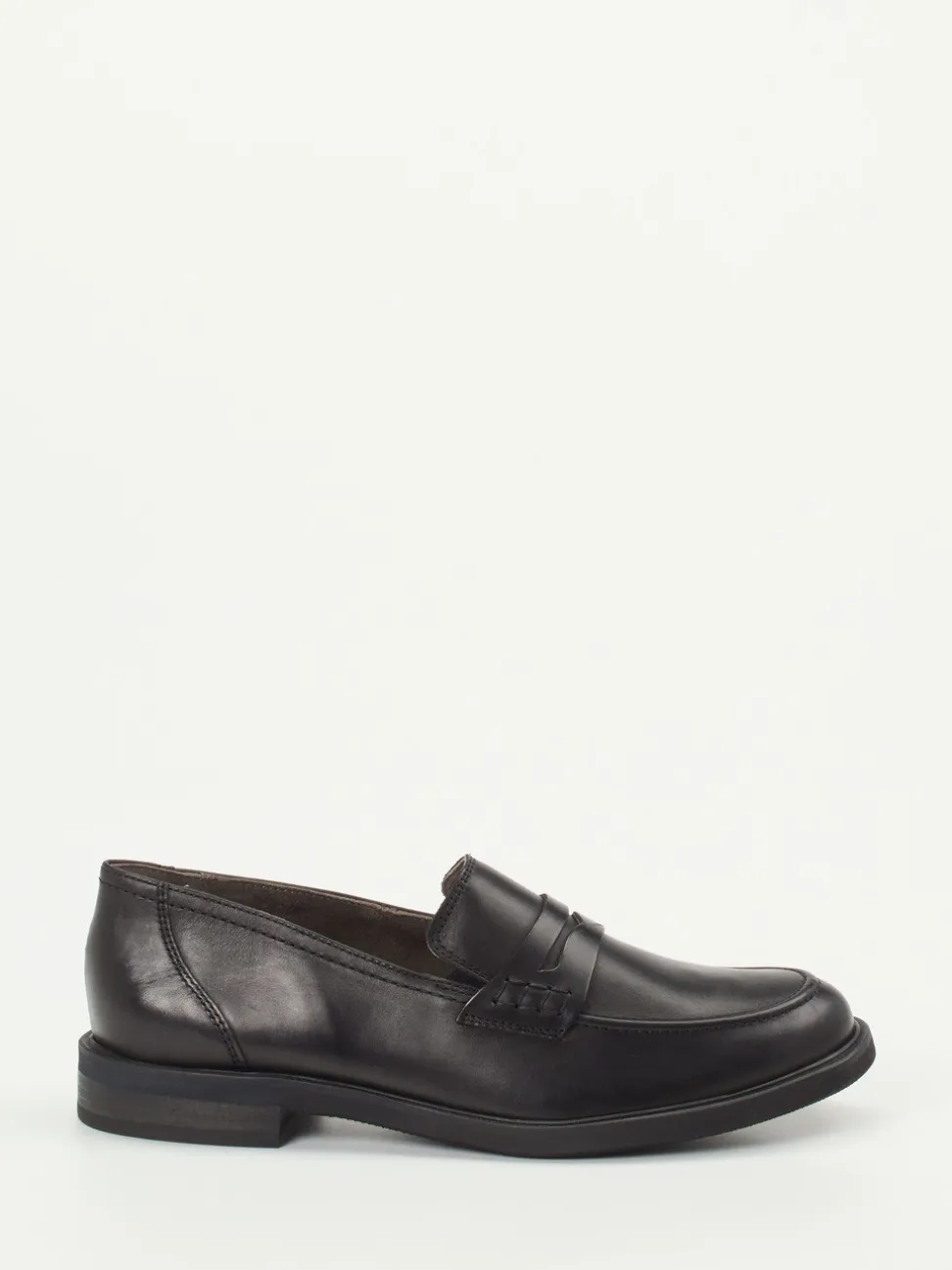 Paul Green – Loafer aus Kalbleder in Schwarz