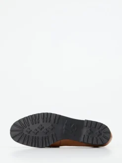 Paul Green – Loafer aus Kalbleder cognacfarben