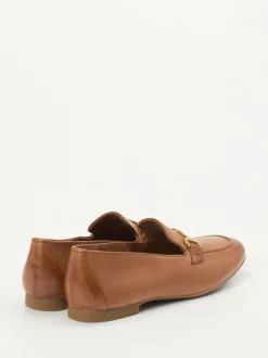 Paul Green – Loafer aus Kalbleder cognacbraun