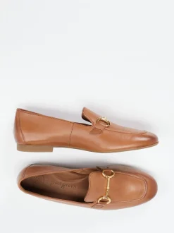 Paul Green – Loafer aus Kalbleder cognacbraun