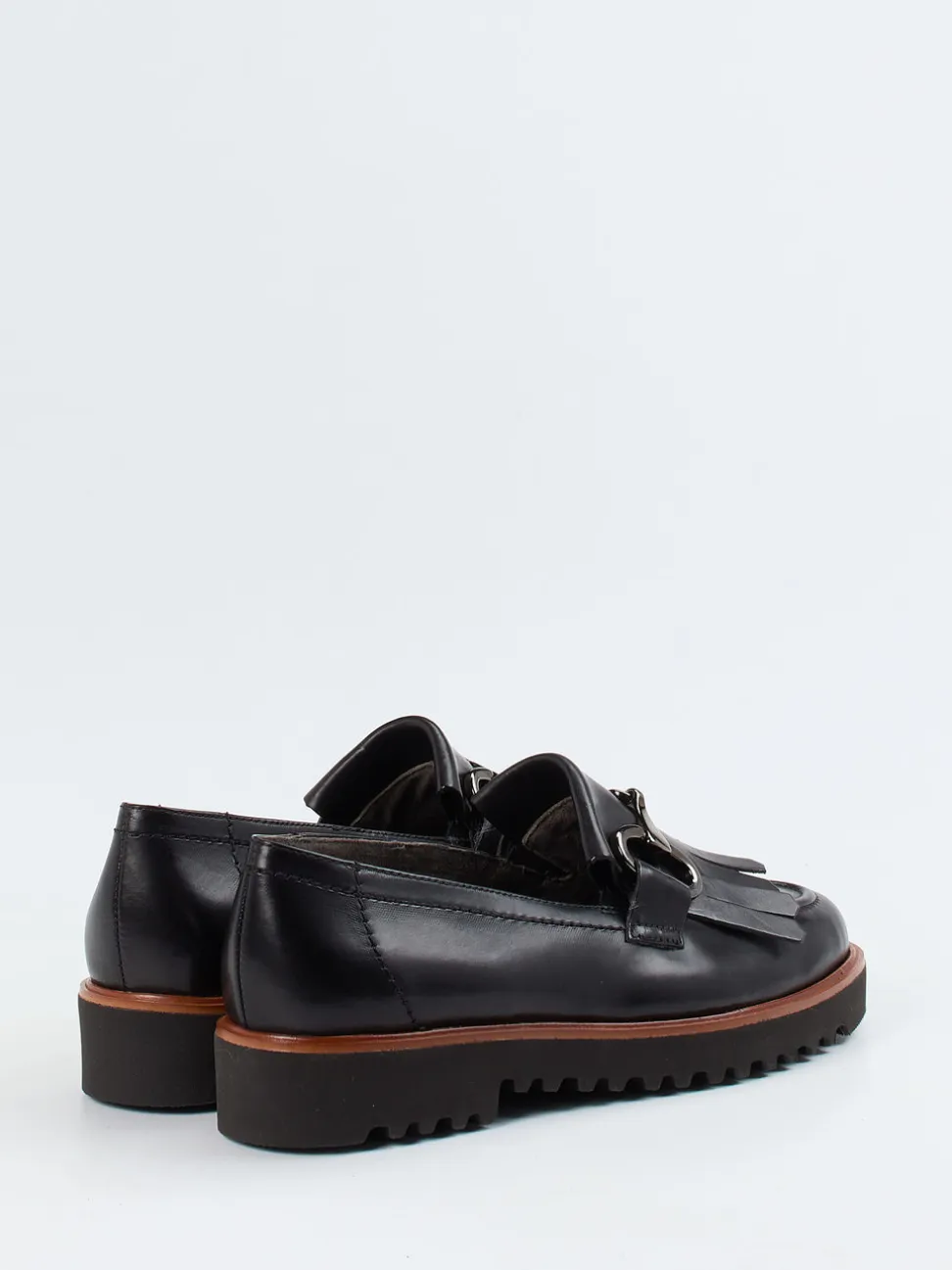 Paul Green – Loafer aus Kalbleder in Schwarz