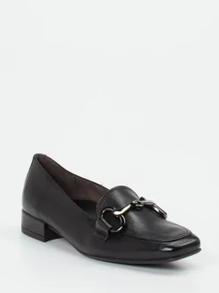 Paul Green – Loafer aus Kalbleder schwarz