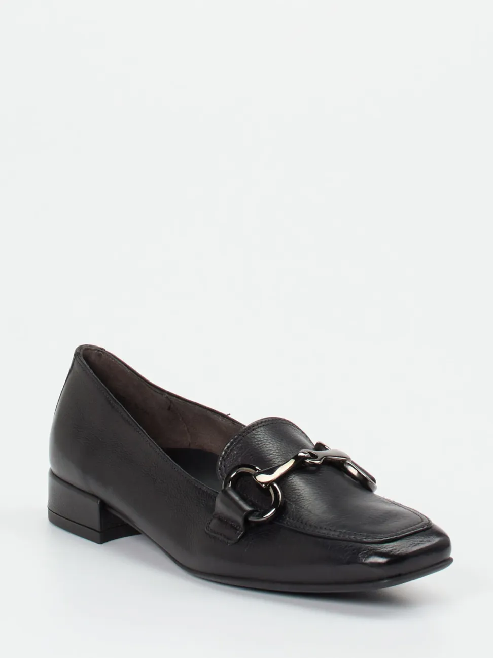 Paul Green – Loafer aus Kalbleder schwarz