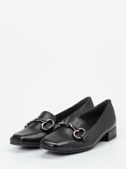 Paul Green – Loafer aus Kalbleder schwarz