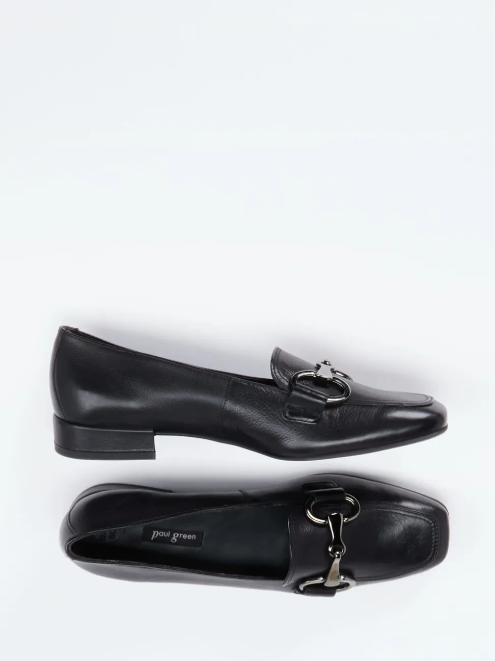 Paul Green – Loafer aus Kalbleder schwarz