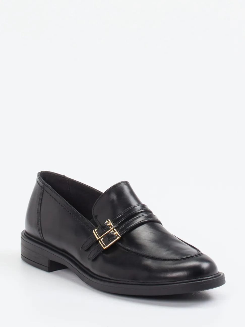 Paul Green – Loafer aus Kalbleder Schwarz
