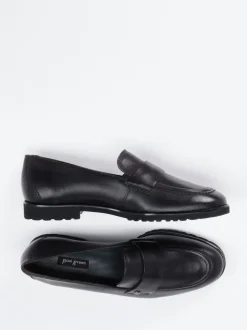 Paul Green – Loafer aus Kalbleder in Schwarz