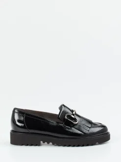 Paul Green – Loafer aus Lackleder in Schwarz