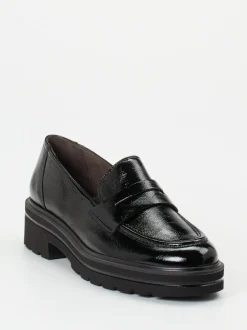 Paul Green – Loafer aus Lackleder schwarz