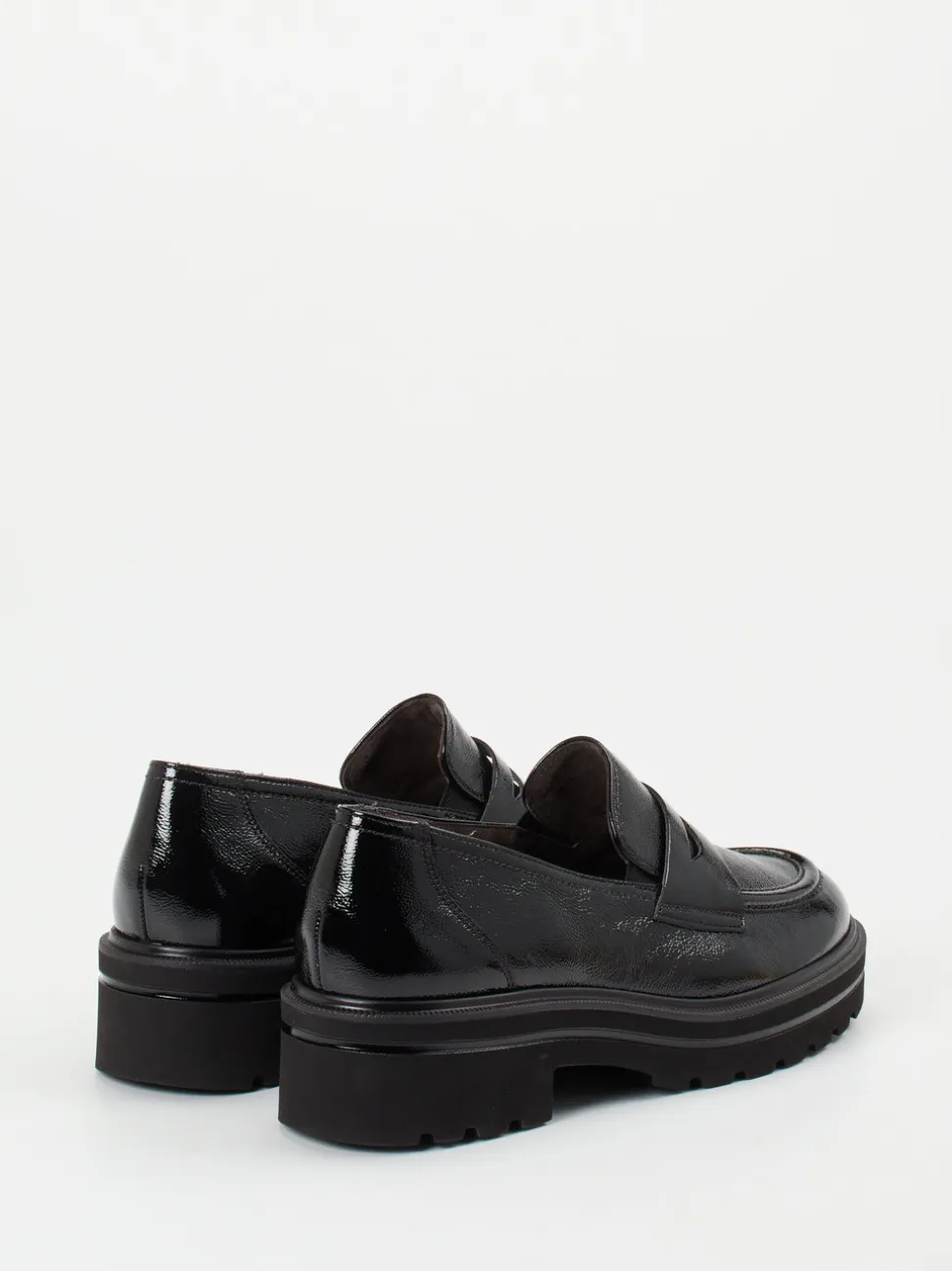 Paul Green – Loafer aus Lackleder schwarz