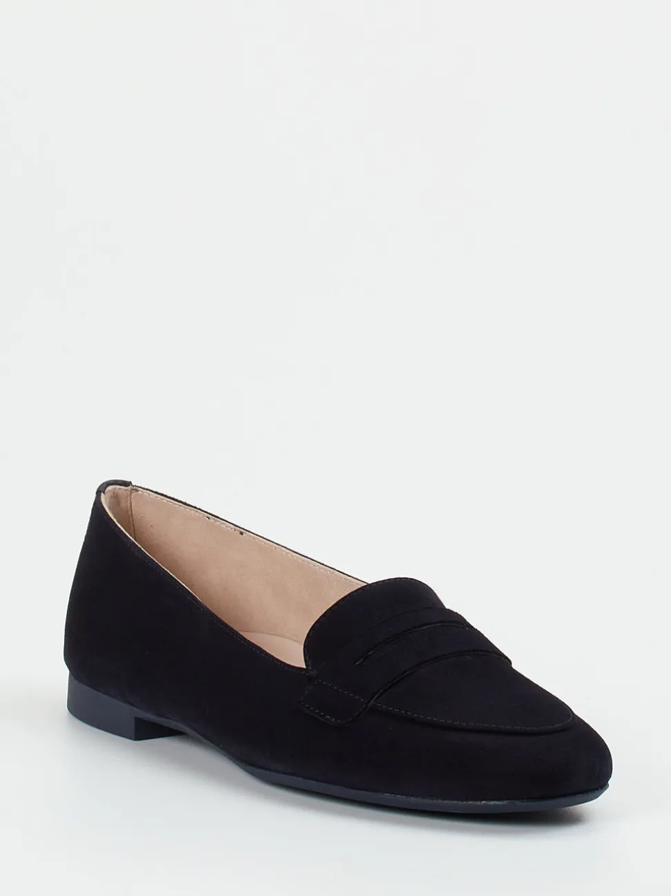 Paul Green – Loafer aus Veloursleder dunkelblau