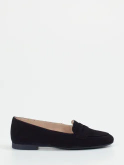 Paul Green – Loafer aus Veloursleder dunkelblau