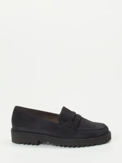 Paul Green – Loafer aus Veloursleder schwarz