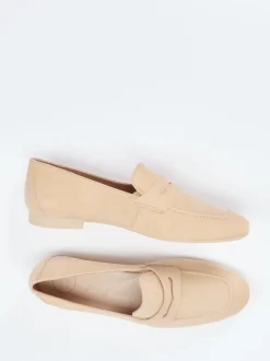 Paul Green – Loafer aus Veloursleder beige