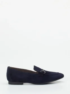 Paul Green – Loafer aus Veloursleder Dunkelblau
