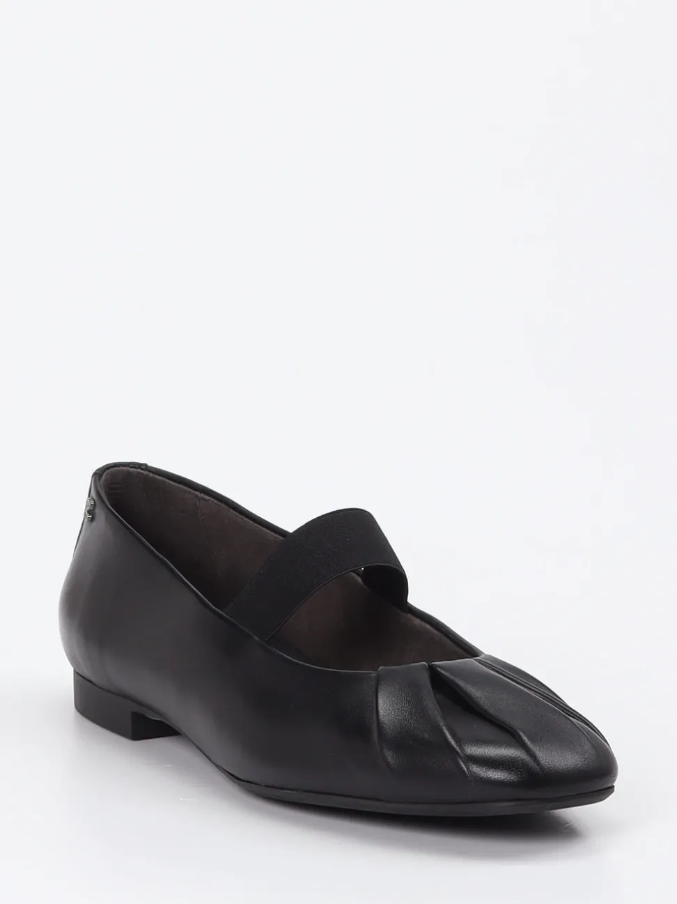 Paul Green – Mary Jane Ballerinas aus Lammleder schwarz