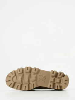 Paul Green – Plateau-Schnürer aus Veloursleder cognac