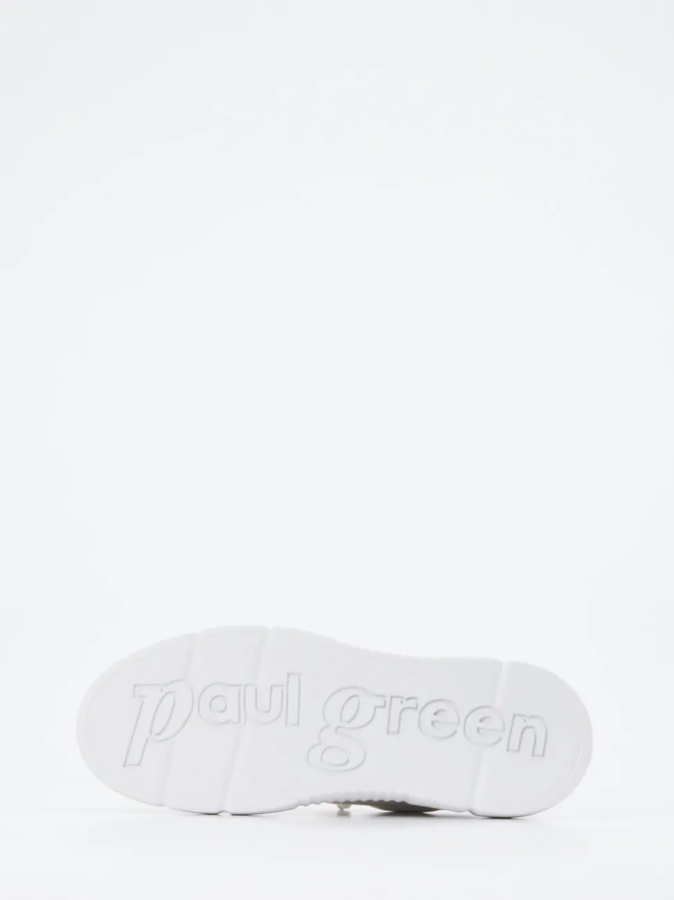Paul Green – Plateau-Sneaker aus Kalbleder Weiß