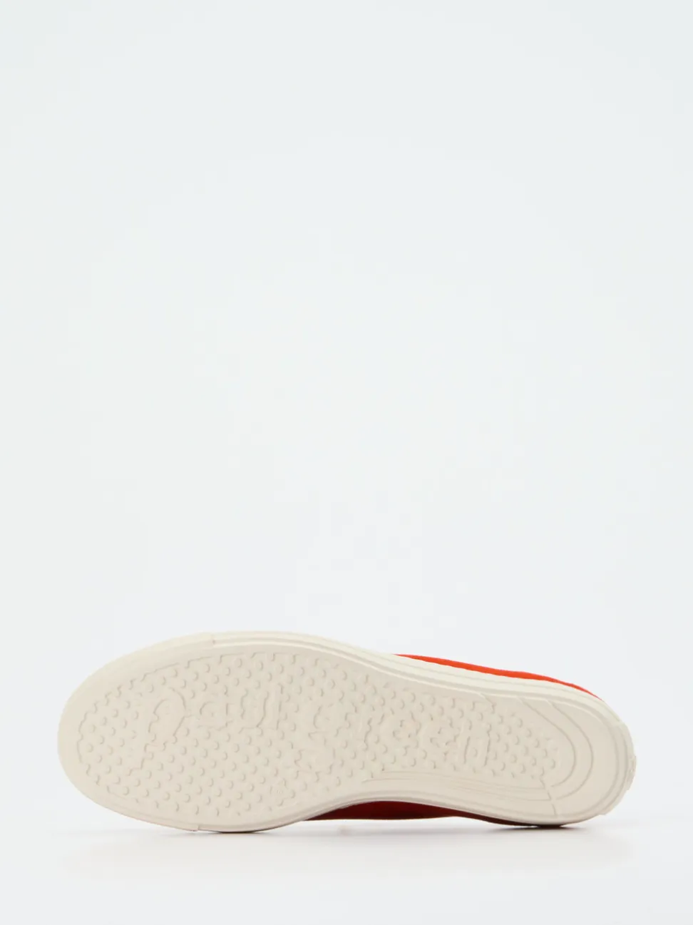 Paul Green – Plateau-Sneaker aus Veloursleder orange