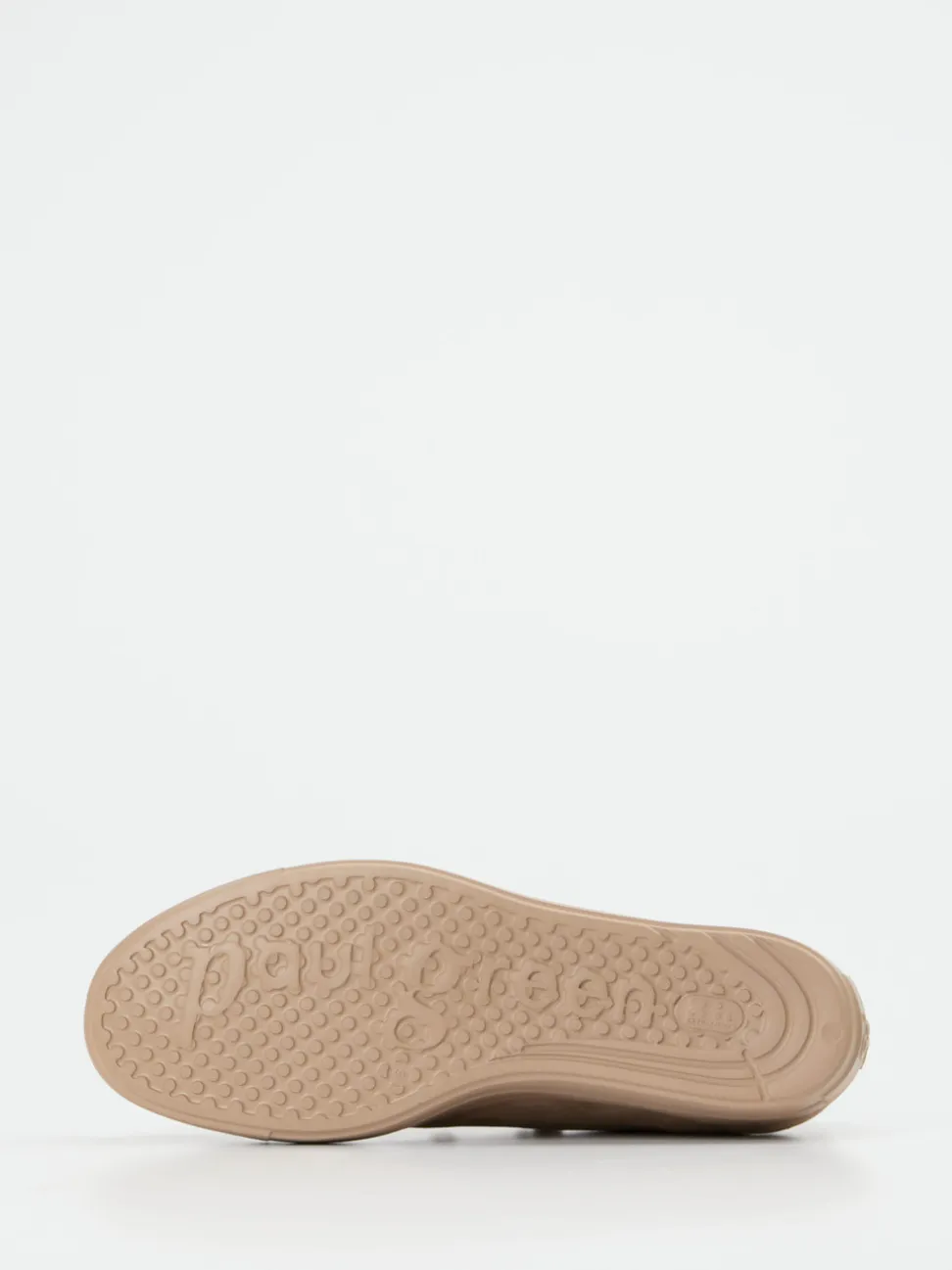 Paul Green – Plateau-Sneaker aus Nubukleder goldfarben