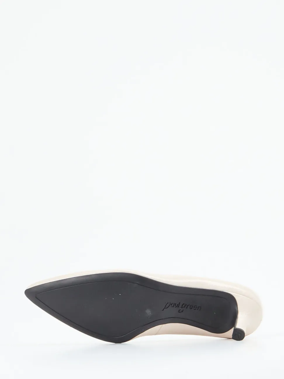 Paul Green – Pumps aus Lackleder in Cremeweiß