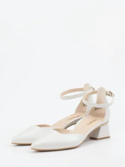 Paul Green – Pumps aus Lammleder Off-White