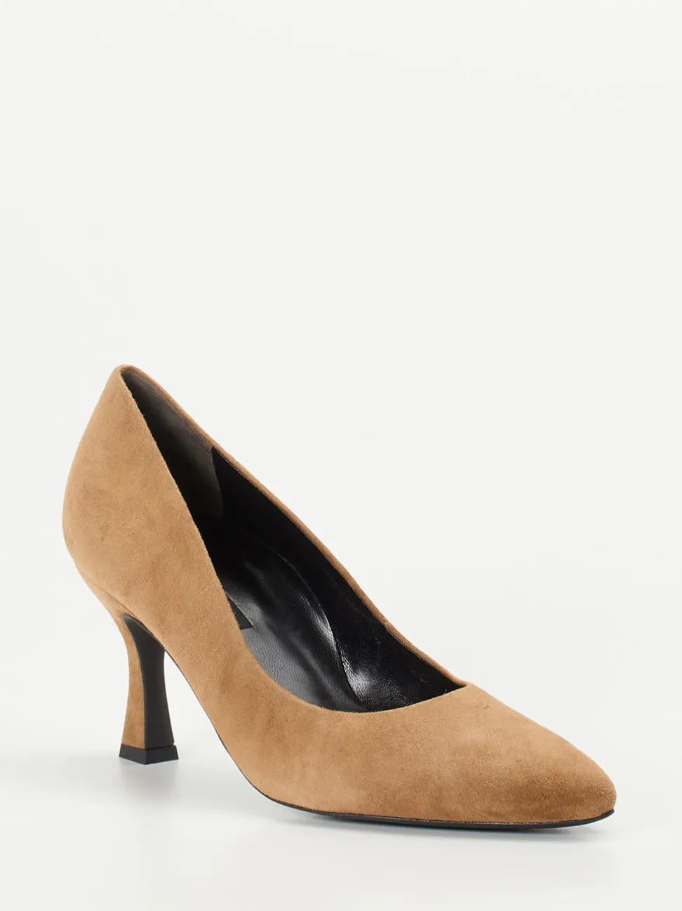 Paul Green – Pumps aus Veloursleder cognacbraun