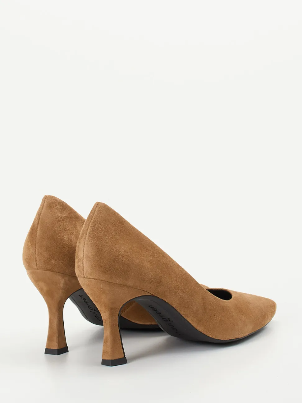 Paul Green – Pumps aus Veloursleder cognacbraun
