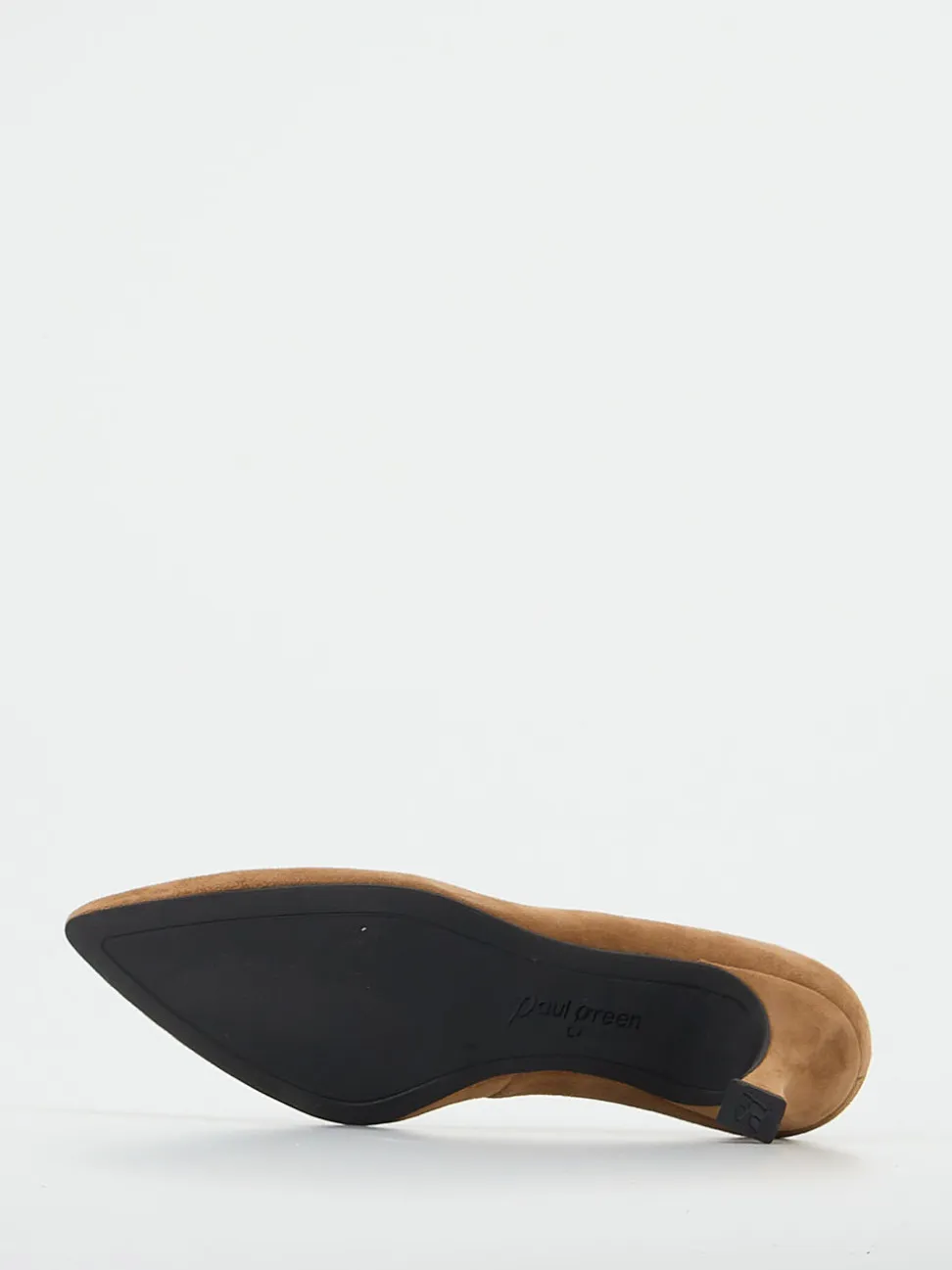 Paul Green – Pumps aus Veloursleder cognacbraun