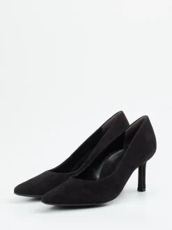 Paul Green – Pumps aus Veloursleder in Schwarz