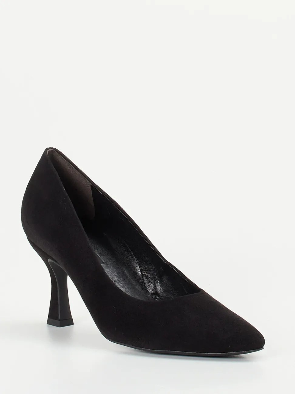 Paul Green – Pumps aus Veloursleder tiefschwarz