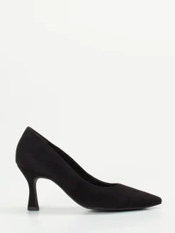 Paul Green – Pumps aus Veloursleder tiefschwarz