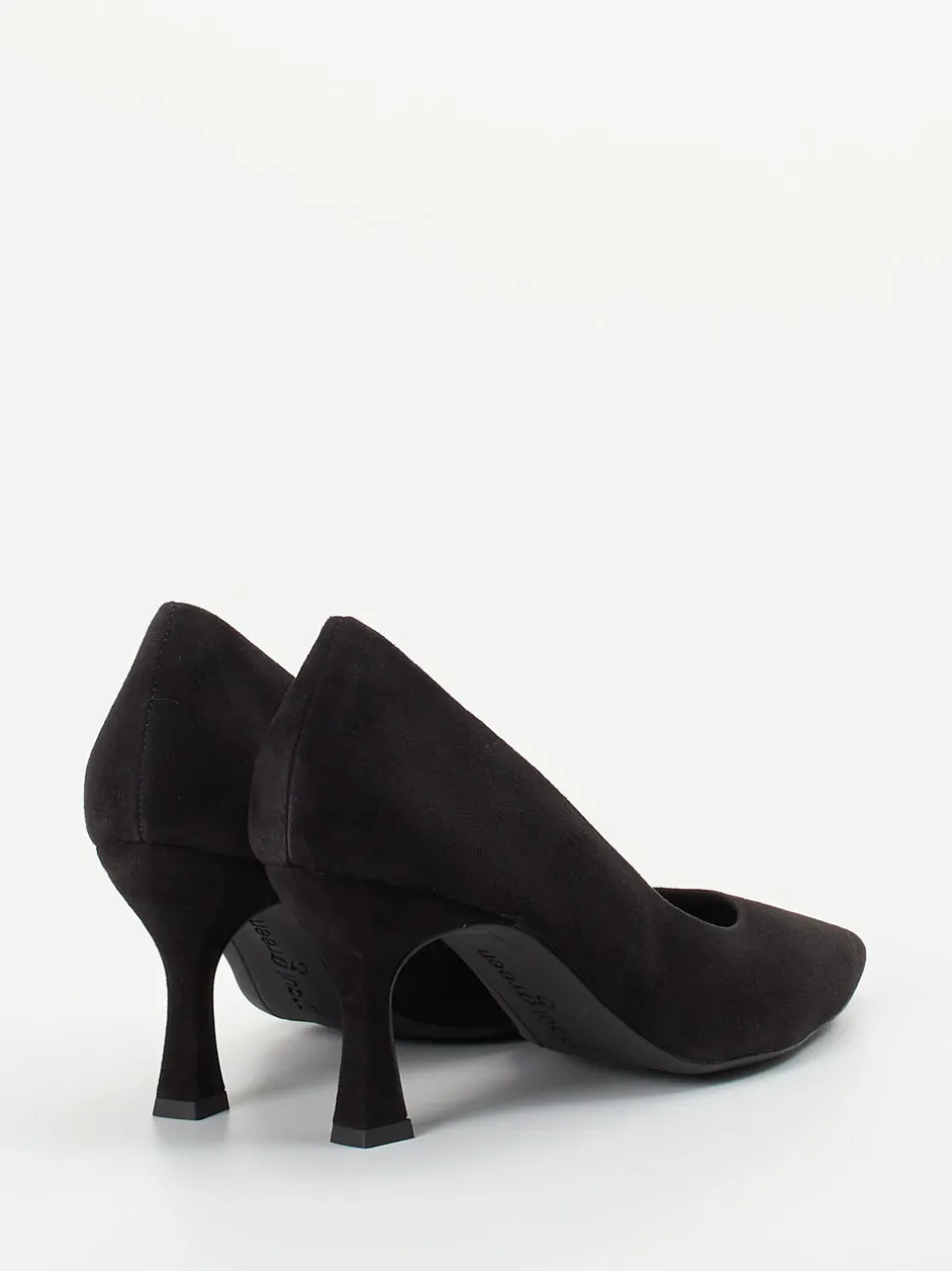 Paul Green – Pumps aus Veloursleder tiefschwarz
