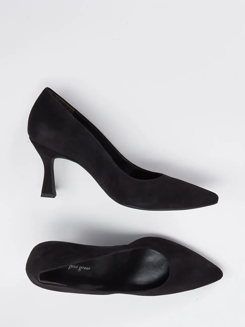 Paul Green – Pumps aus Veloursleder tiefschwarz