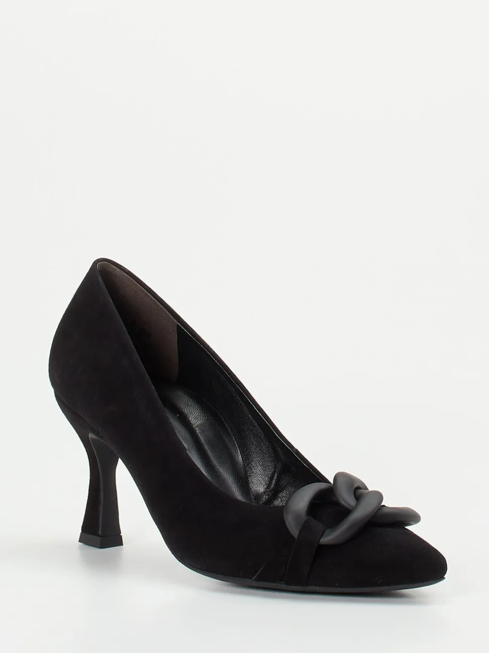 Paul Green – Pumps aus Veloursleder in Schwarz