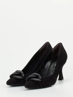Paul Green – Pumps aus Veloursleder in Schwarz