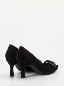 Paul Green – Pumps aus Veloursleder in Schwarz