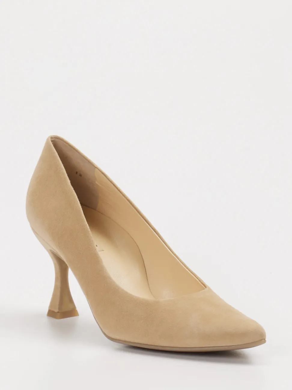 Paul Green – Pumps aus Veloursleder in Beige