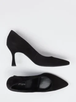 Paul Green – Pumps aus Veloursleder in Schwarz