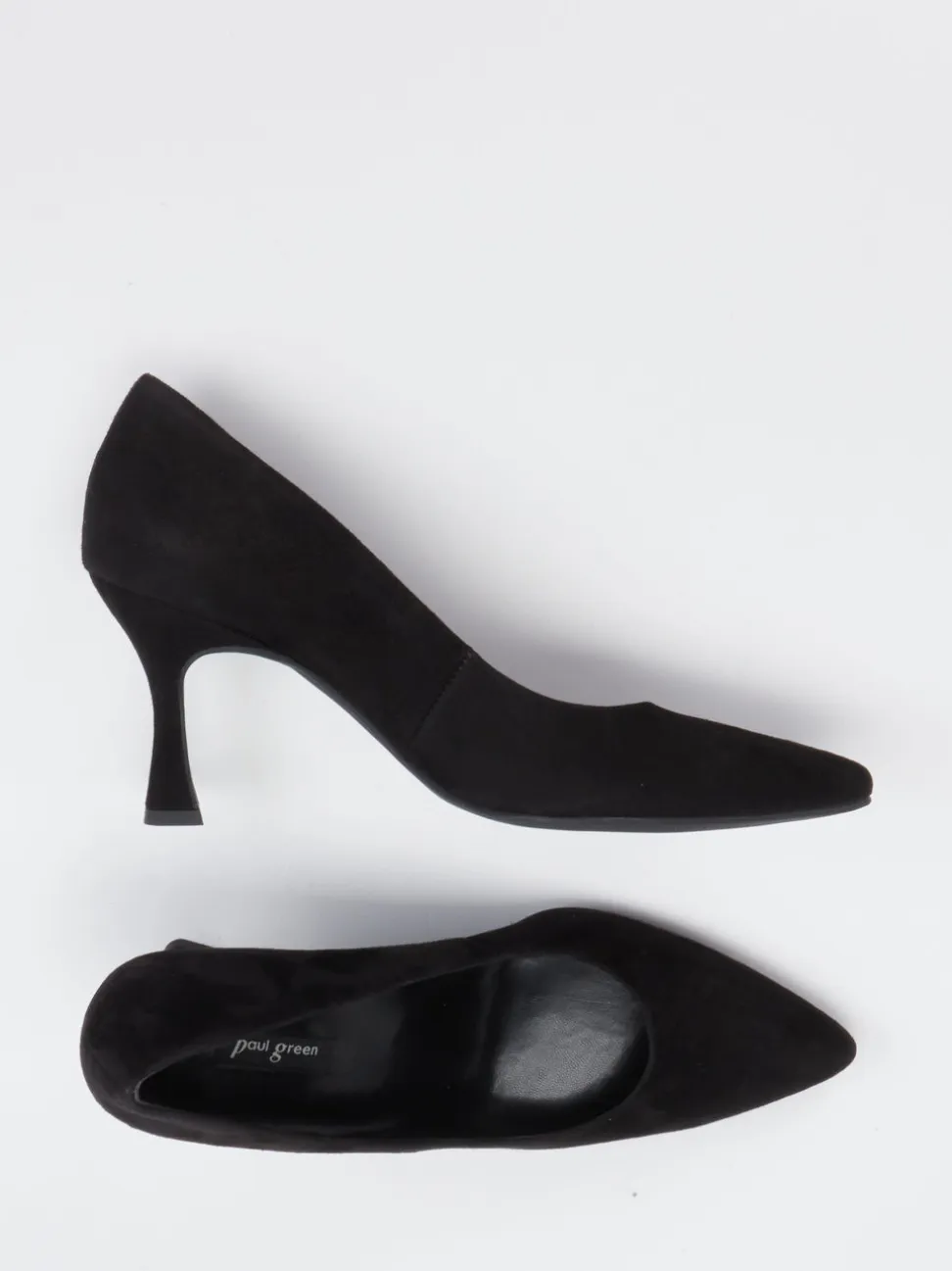 Paul Green – Pumps aus Veloursleder in Schwarz