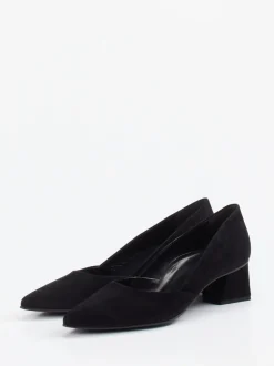 Paul Green – Pumps aus Veloursleder schwarz