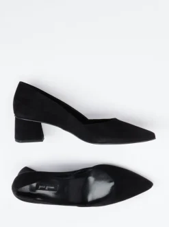 Paul Green – Pumps aus Veloursleder schwarz