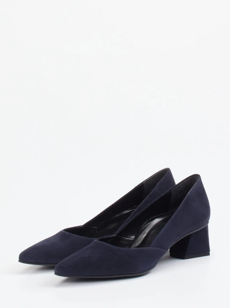 Paul Green – Pumps aus Veloursleder dunkelblau