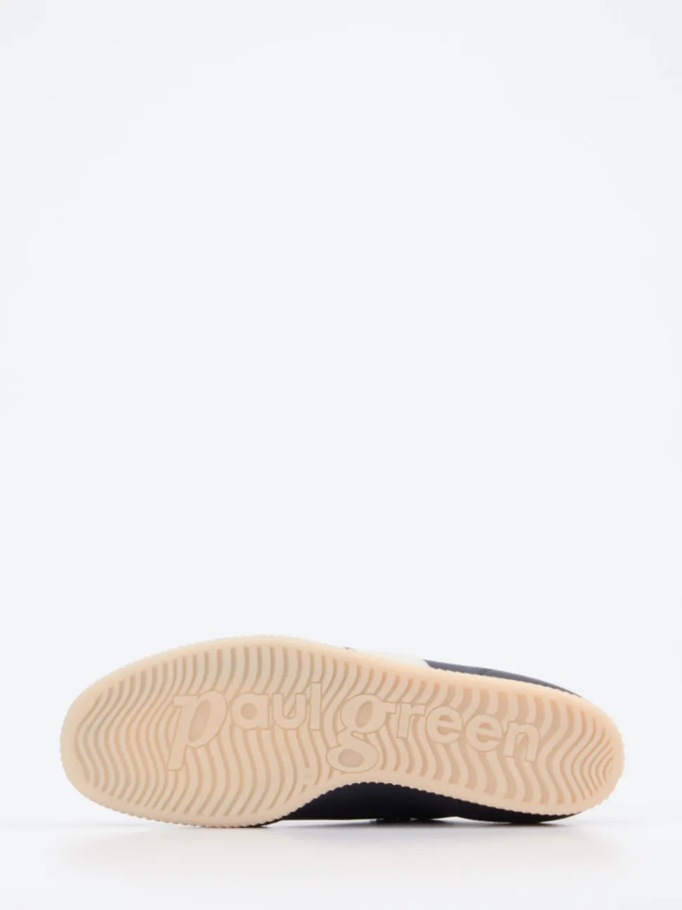 Paul Green – Retro-Sneaker aus Leder-Mix Dunkelblau