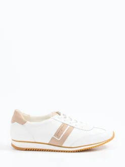 Paul Green – Retro-Sneaker aus Leder in Weiß