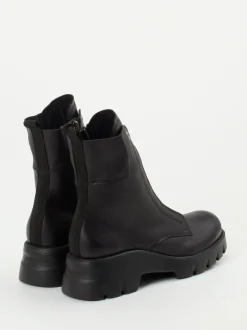 Paul Green – Schnürboots aus Kalbleder schwarz