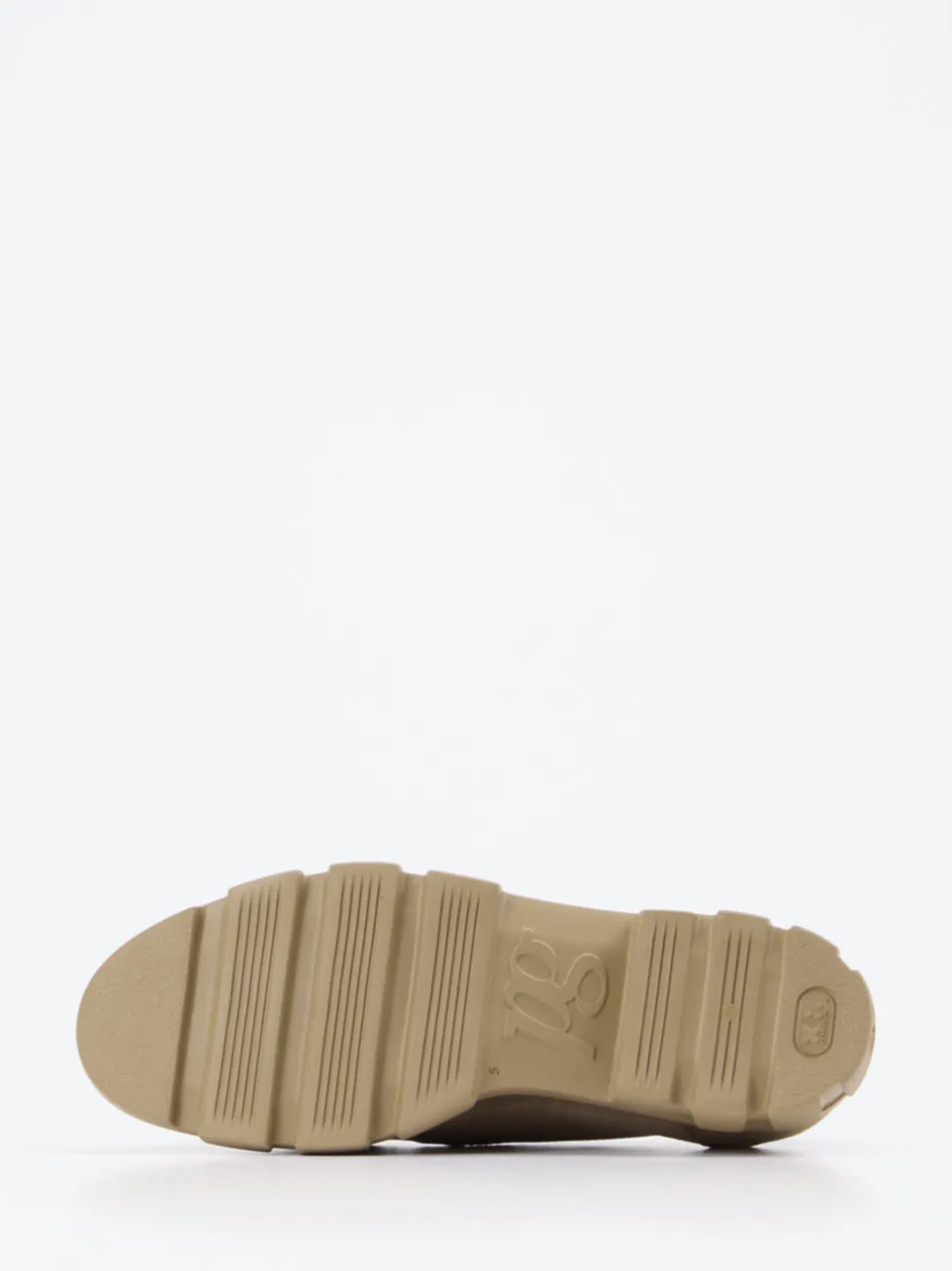 Paul Green – Schnürschuhe aus Veloursleder sandbeige