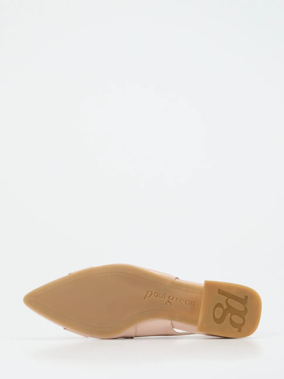 Paul Green – Slingpumps aus Lackleder in Rosébeige