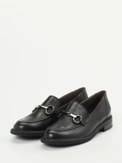 Paul Green – Slipper aus Kalbleder in Schwarz